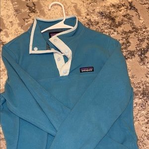 Turquoise Patagonia Pullover